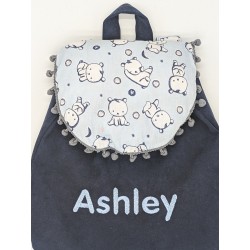 Sac à doudous - Personnalisable - Bleu