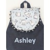 Sac à doudous - Personnalisable - Bleu