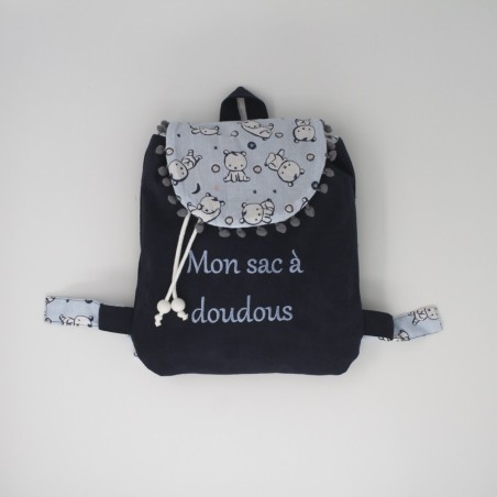 Kopie von Kopie von Sac à doudous - Personnalisable - marron