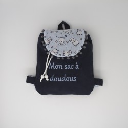 Kopie von Kopie von Sac à doudous - Personnalisable - marron