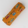 Trousse d'écolier orange impression Van d'aventure